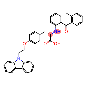 O-[2-(9H-Carbazol-9-yl)ethyl]-N-[2-(2-methylbenzoyl)phenyl]-L-tyrosine