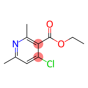 3-Pyridinecarboxylic acid, 4-chloro-2,6-dimethyl-, ethyl ester