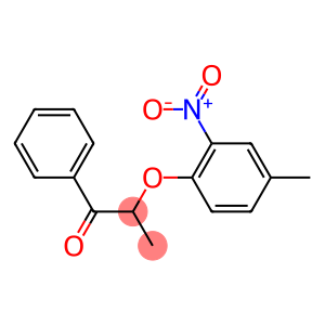 1-Propanone, 2-(4-methyl-2-nitrophenoxy)-1-phenyl-