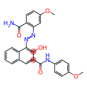 4-[[2-(Aminocarbonyl)-5-methoxyphenyl]azo]-3-hydroxy-N-(4-methoxyphenyl)-2-naphthalenecarboxamide