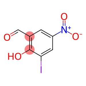 Benzaldehyde, 2-hydroxy-3-iodo-5-nitro-