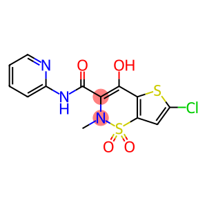 6-氯-4-羟基-2-甲基-N-吡啶-2-基-2H-噻吩并[2,3-E][1,2]噻嗪-3-甲酰胺1,1-二氧化物