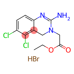 5,6-二氯-3,4-二氢-2(1H)-亚胺喹唑啉-3-乙酸乙酯氢溴酸盐