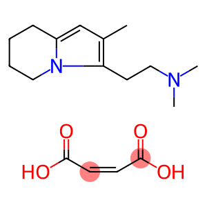 3-Indolizineethanamine, 5,6,7,8-tetrahydro-N,N,2-trimethyl-, (2Z)-2-butenedioate (1:1)