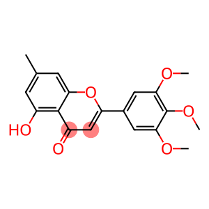 5-hydroxy-7-methyl-2-(3,4,5-trimethoxyphenyl)chromen-4-one