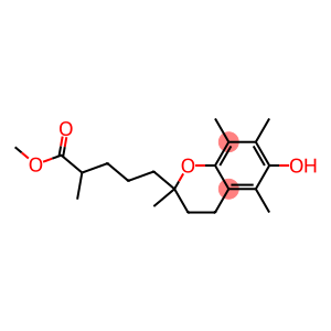 5-(6-HYDROXY-2,5,7,8-TETRAMETHYL-CHROMAN-2-YL)-2-METHYL-PENTANOIC ACID METHYL ESTER