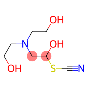 thiocyanic acid, compound with 2,2',2''-nitrilotris[ethanol] (1:1)