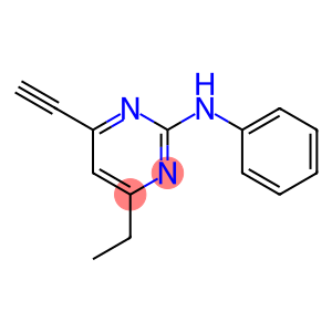 2-Pyrimidinamine,4-ethyl-6-ethynyl-N-phenyl-(9CI)