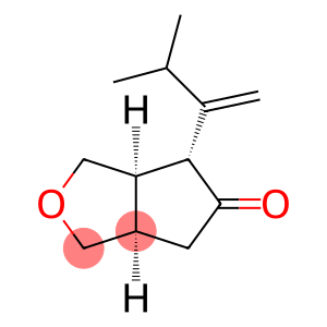 1H-Cyclopenta[c]furan-5(3H)-one,tetrahydro-4-(2-methyl-1-methylenepropyl)-,(3aR,4R,6aR)-rel-(9CI)