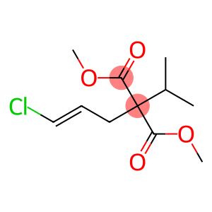 2-[(2E)-3-氯-2-丙烯-1-基]-2-(1-甲基乙基)-丙二酸-1,3-二甲酯