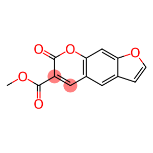 7H-Furo[3,2-g][1]benzopyran-6-carboxylic acid, 7-oxo-, methyl ester