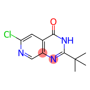 PYRIDO[3,4-D]PYRIMIDIN-4(3H)-ONE, 6-CHLORO-2-(1,1-DIMETHYLETHYL)-