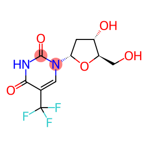 1-((2S,4S,5R)-4-hydroxy-5-(hydroxymethyl)tetrahydrofuran-2-yl)-5-(trifluoromethyl)pyrimidine-2,4(1H,3H)-dione