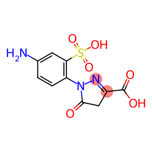 1-(4-Amino-2-sulfophenyl)-4,5-dihydro-5-oxo-1H-pyrazole-3-carboxylic acid