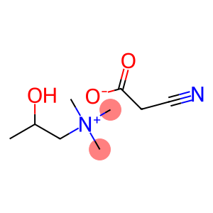 (2-hydroxypropyl)trimethylammonium cyanoacetate