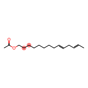 9,12-Tetradecadien-1-ol, acetate, (9E,12E)- (9CI)