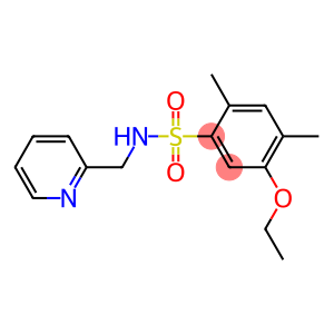 5-ethoxy-2,4-dimethyl-N-(2-pyridinylmethyl)benzenesulfonamide