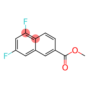 2-Naphthalenecarboxylic acid, 5,7-difluoro-, methyl ester