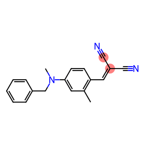 2-[[4-[benzyl(methyl)amino]-2-methylphenyl]methylidene]propanedinitrile