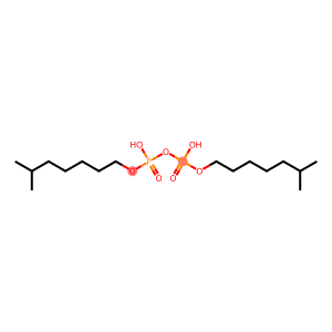 Diphosphoric acid α,β-dihydrogen α,β-bis(6-methylheptyl) ester