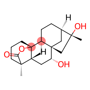 (4R,9α)-7α,10,16-Trihydroxy-9-methyl-20-norkauran-18-oic acid γ-lactone