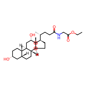 Glycine, N-[(3α,5β,12α)-3,12-dihydroxy-24-oxocholan-24-yl]-, ethyl ester