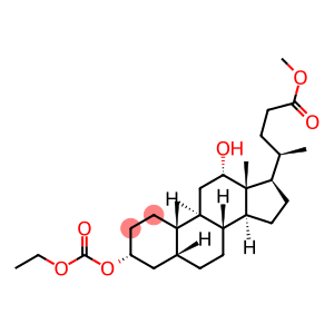 3α-[(Ethoxycarbonyl)oxy]-12α-hydroxy-5β-cholan-24-oic acid methyl ester