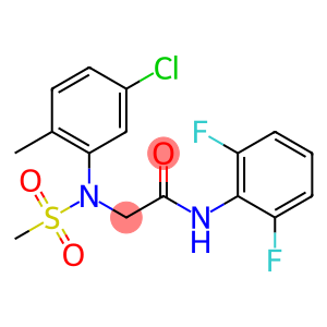 2-[(5-Chloro-2-methylphenyl)(methylsulfonyl)amino]-N-(2,6-difluorophenyl)-acetamide