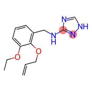N-[2-(allyloxy)-3-ethoxybenzyl]-N-(1H-1,2,4-triazol-3-yl)amine