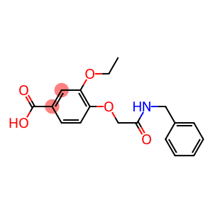 4-[2-(benzylamino)-2-oxoethoxy]-3-ethoxybenzoic acid