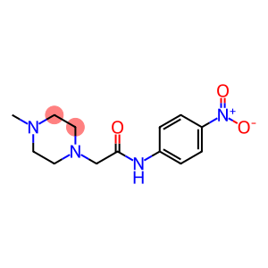 4-methyl-N-(4-nitrophenyl)-1-Piperazineacetamide