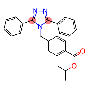 isopropyl 4-[(3,5-diphenyl-4H-1,2,4-triazol-4-yl)methyl]benzoate