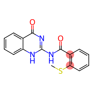 N-(4-hydroxyquinazolin-2-yl)-2-(methylsulfanyl)benzamide