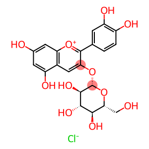 矢车菊素-3-O-葡萄糖苷