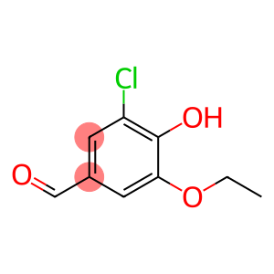 3-CHLORO-5-ETHOXY-4-HYDROXYBENZALDEHYDE