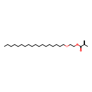 Poly(oxy-1,2-ethanediyl), .alpha.-(2-methyl-1-oxo-2-propenyl)-.omega.-hydroxy-, C16-18-alkyl ethers