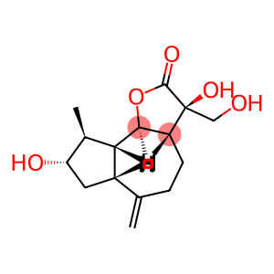 Azuleno[4,5-b]furan-2(3H)-one, decahydro-3,8-dihydroxy-3-(hydroxymethyl)-9-methyl-6-methylene-, (3R,3aR,6aR,8S,9S,9aR,9bR)-