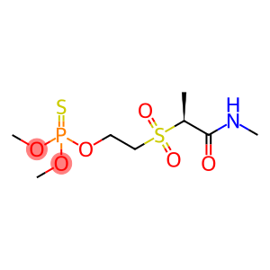 (2S)-2-(2-dimethoxyphosphinothioyloxyethylsulfonyl)-N-methylpropanamide