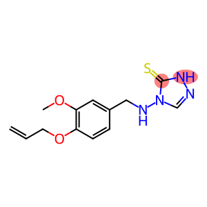 4-{[4-(allyloxy)-3-methoxybenzyl]amino}-4H-1,2,4-triazol-3-ylhydrosulfide