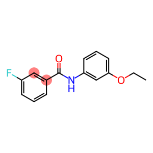 Benzamide, N-(3-ethoxyphenyl)-3-fluoro-