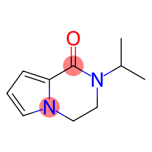 Pyrrolo[1,2-a]pyrazin-1(2H)-one, 3,4-dihydro-2-(1-methylethyl)- (9CI)