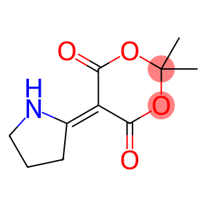 2,2-DIMETHYL-5-(2-TETRAHYDROPYRROLYLIDENE)-1,3-DIOXANE-4,6-DIONE