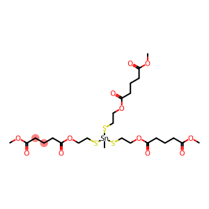 dimethyl 10-[[2-[(5-methoxy-1,5-dioxopentyl)oxy]ethyl]thio]-10-methyl-5,15-dioxo-6,14-dioxa-9,11-dithia-10-stannanonadecanedioate