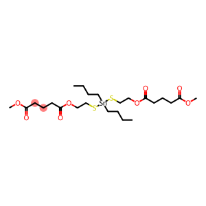 10,10-Dibutyl-5,15-dioxo-6,14-dioxa-9,11-dithia-10-stanna-nonadecanedioic acid dimethyl ester