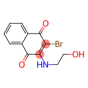 2-bromo-3-[(2-hydroxyethyl)amino]-1,4-naphthoquinone