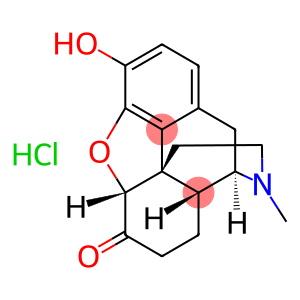 (5α)-4,5-epoxy-3-hydroxy-17-methyl-morphinan-6-one hydrochloride