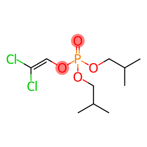 Phosphoric acid diisobutyl 2,2-dichloroethenyl ester