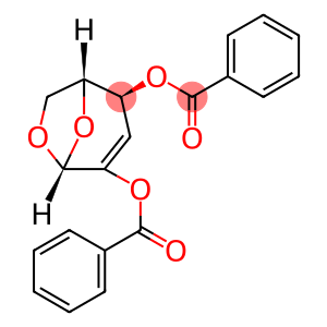 .beta.-D-erythro-Hex-2-enopyranose, 1,6-anhydro-3-deoxy-, dibenzoate