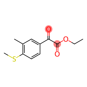 ethyl 2-(3-methyl-4-(methylthio)phenyl)-2-oxoacetate