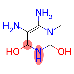 2,4-Pyrimidinediol,  5,6-diamino-1,2,3,4-tetrahydro-1-methyl-